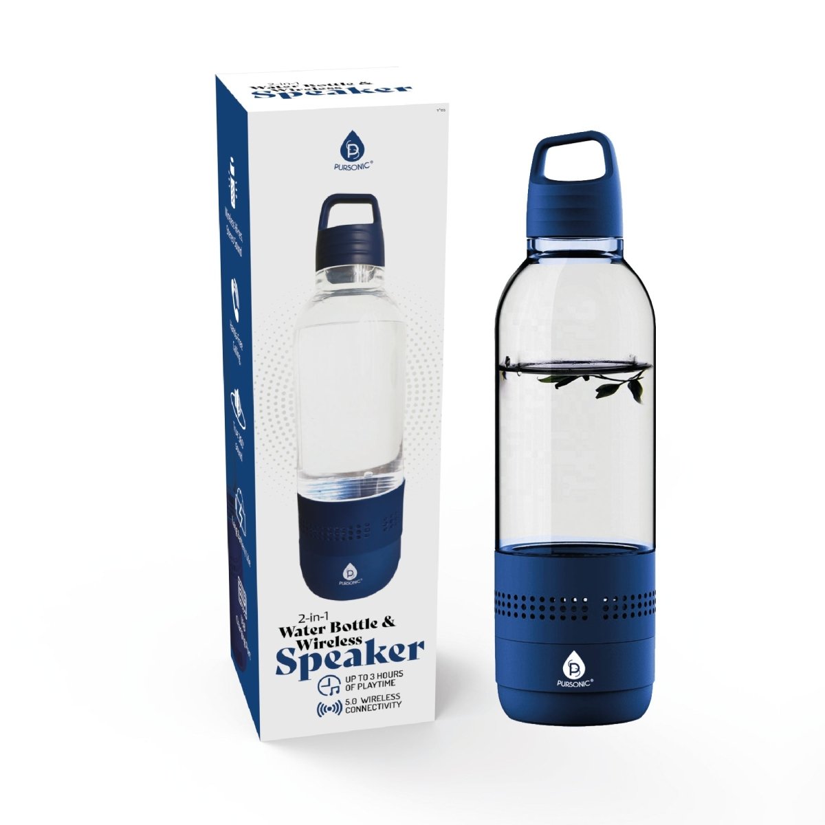 Pursonic 2-in-1 Water Bottle with Built-In Wireless Speaker - Lazy Paper Club
