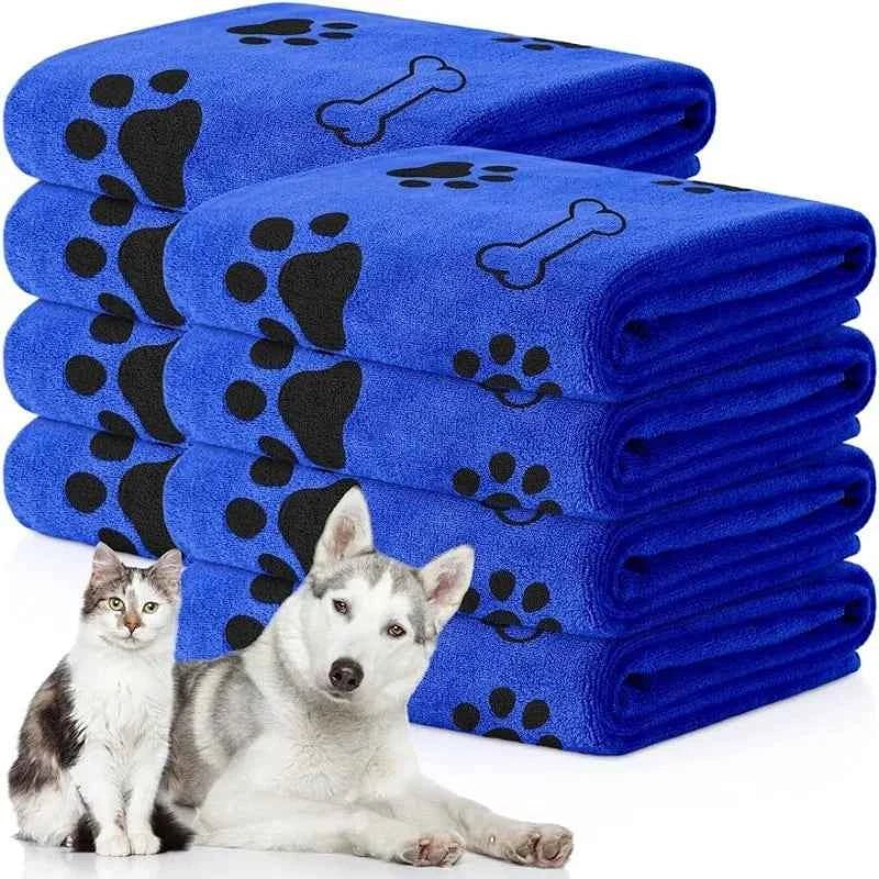 Quick-Drying Microfiber Dog Towel – Super Absorbent - Lazy Paper Club