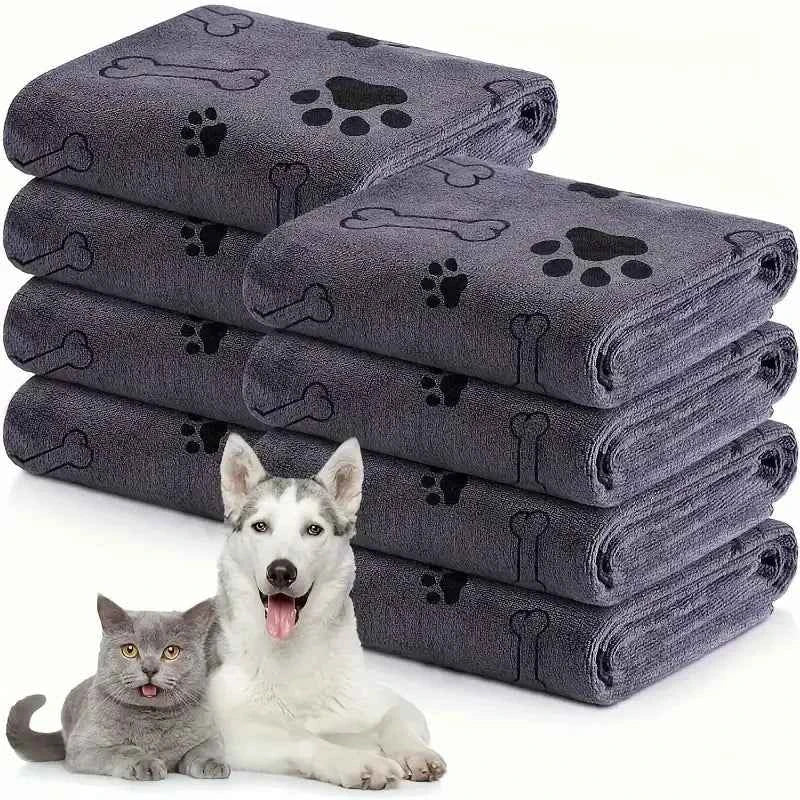 Quick-Drying Microfiber Dog Towel – Super Absorbent - Lazy Paper Club
