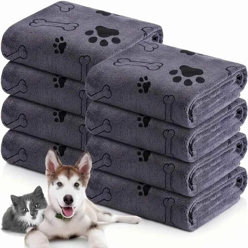 Quick-Drying Microfiber Dog Towel – Super Absorbent - Lazy Paper Club