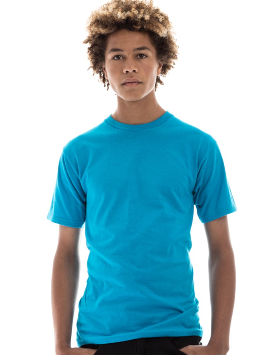 Retro Ring-Spun Crew Neck T-Shirt 2100 Men - #Lazy Paper Club#
