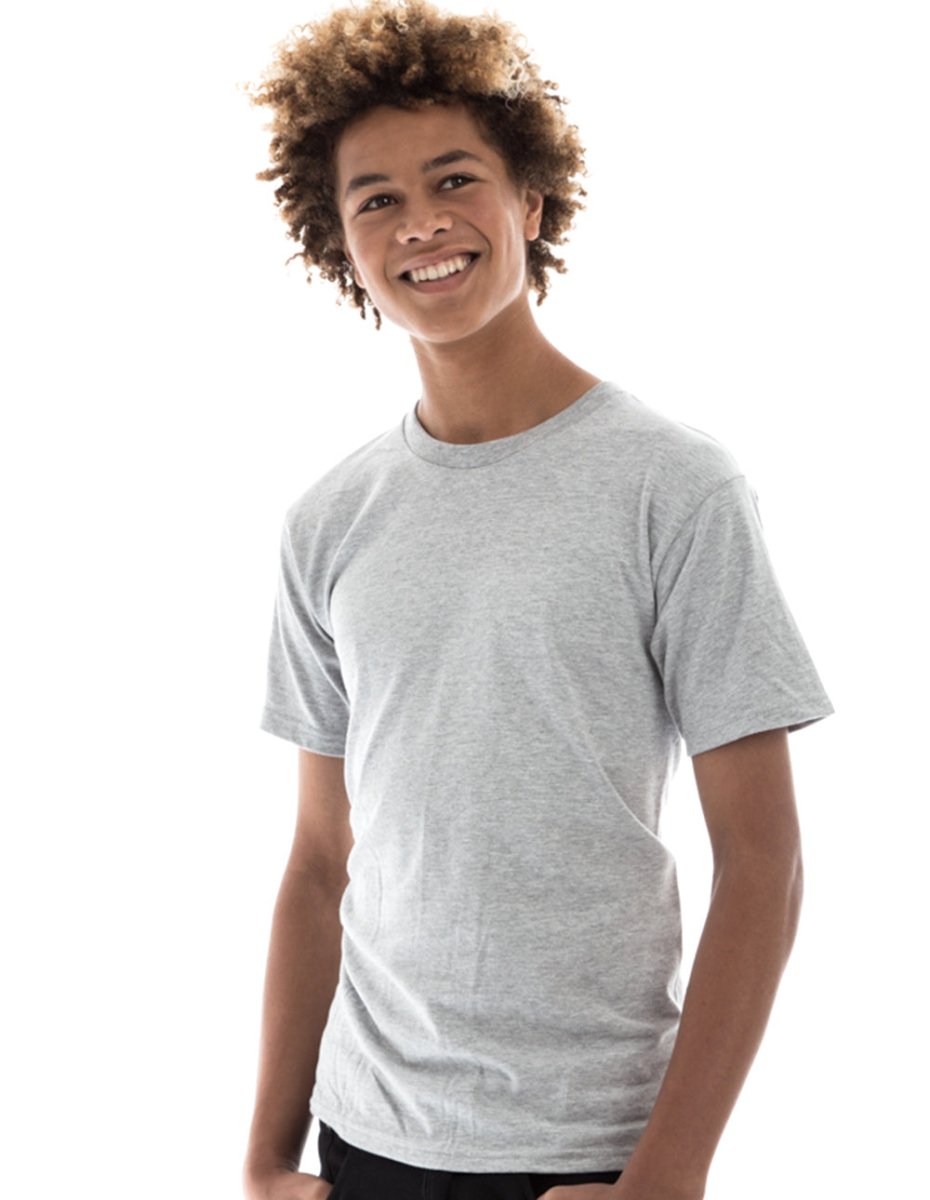 Retro Ring-Spun Crew Neck T-Shirt 2100 Men - #Lazy Paper Club#