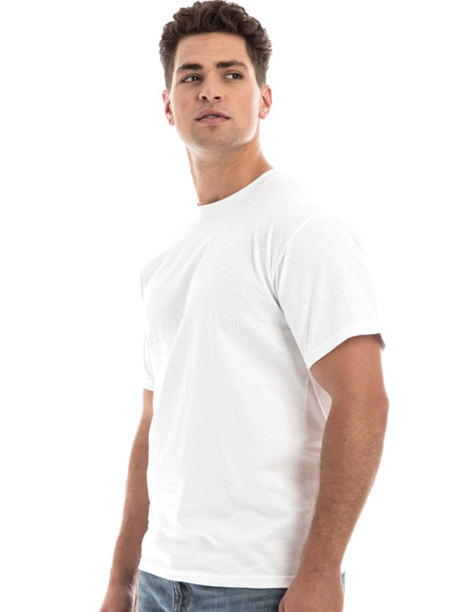 Retro Ring-Spun Crew Neck T-Shirt 2100 Men - #Lazy Paper Club#