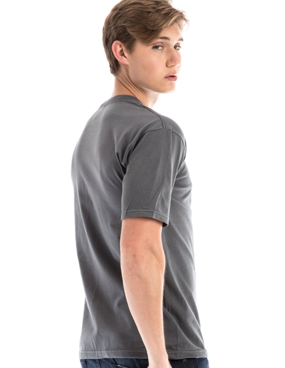 Retro Ring-Spun Crew Neck T-Shirt 2100 Men - #Lazy Paper Club#