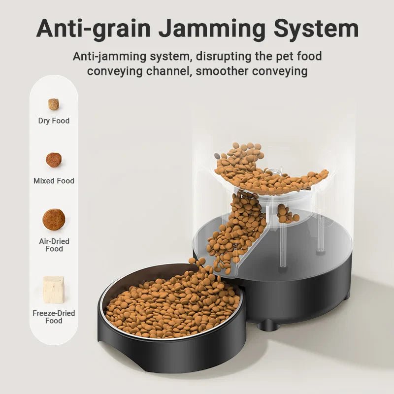 ROJECO 2L Automatic Pet Feeder | Smart WiFi Cat & Dog Food Dispenser - Lazy Paper Club