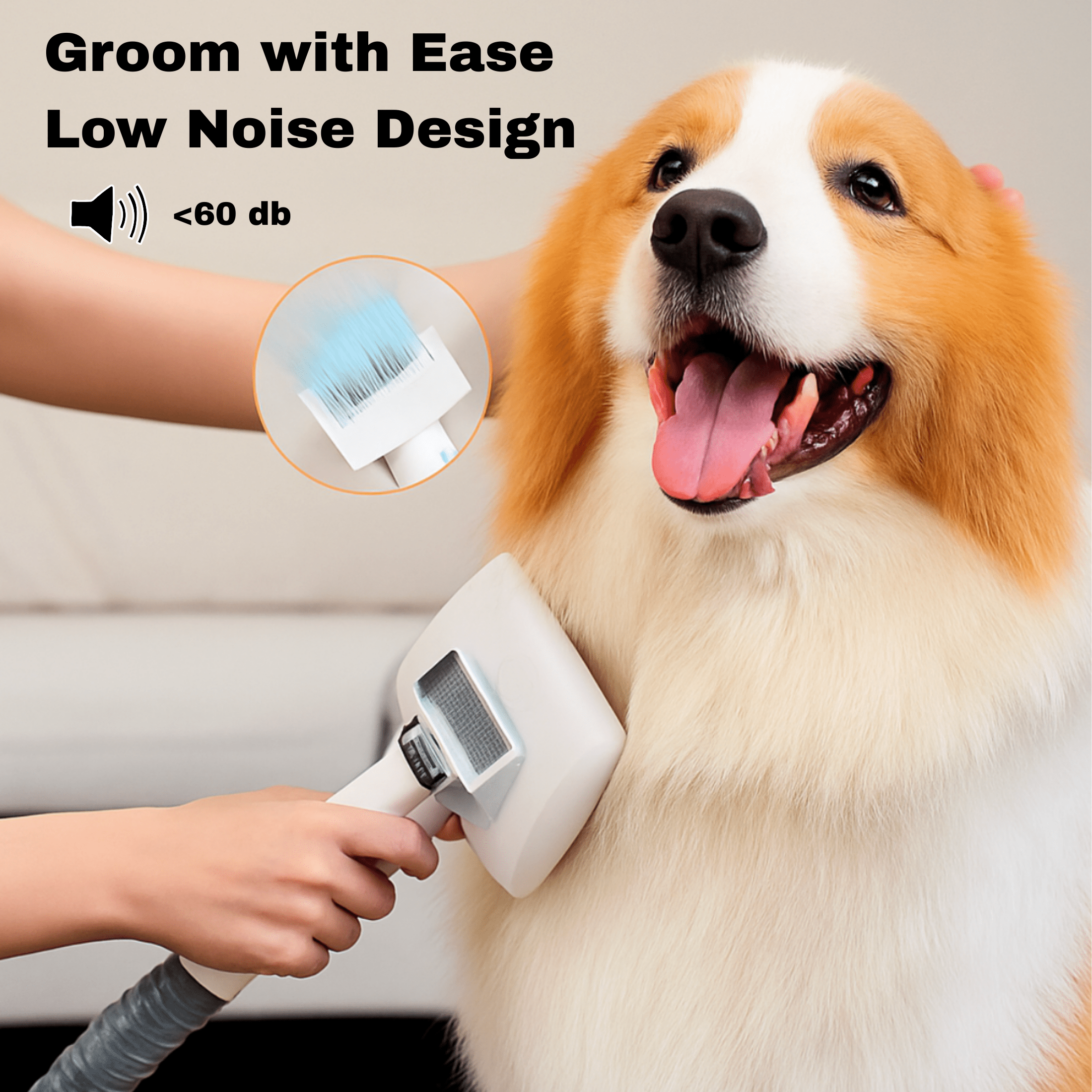 Salon Results at Home, Mess-Free | CalmCare™ Cordless Vacuum Grooming Kit by Dr. Milou - Lazy Paper Club
