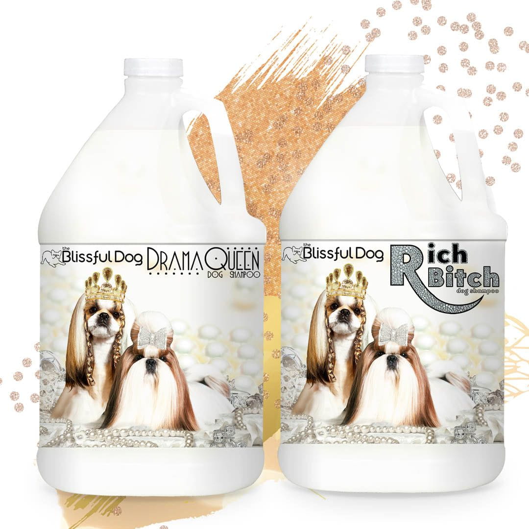 Shih Tzu Rich Bitch & Drama Queen Shampoo SHAMPOO - Lazy Paper Club