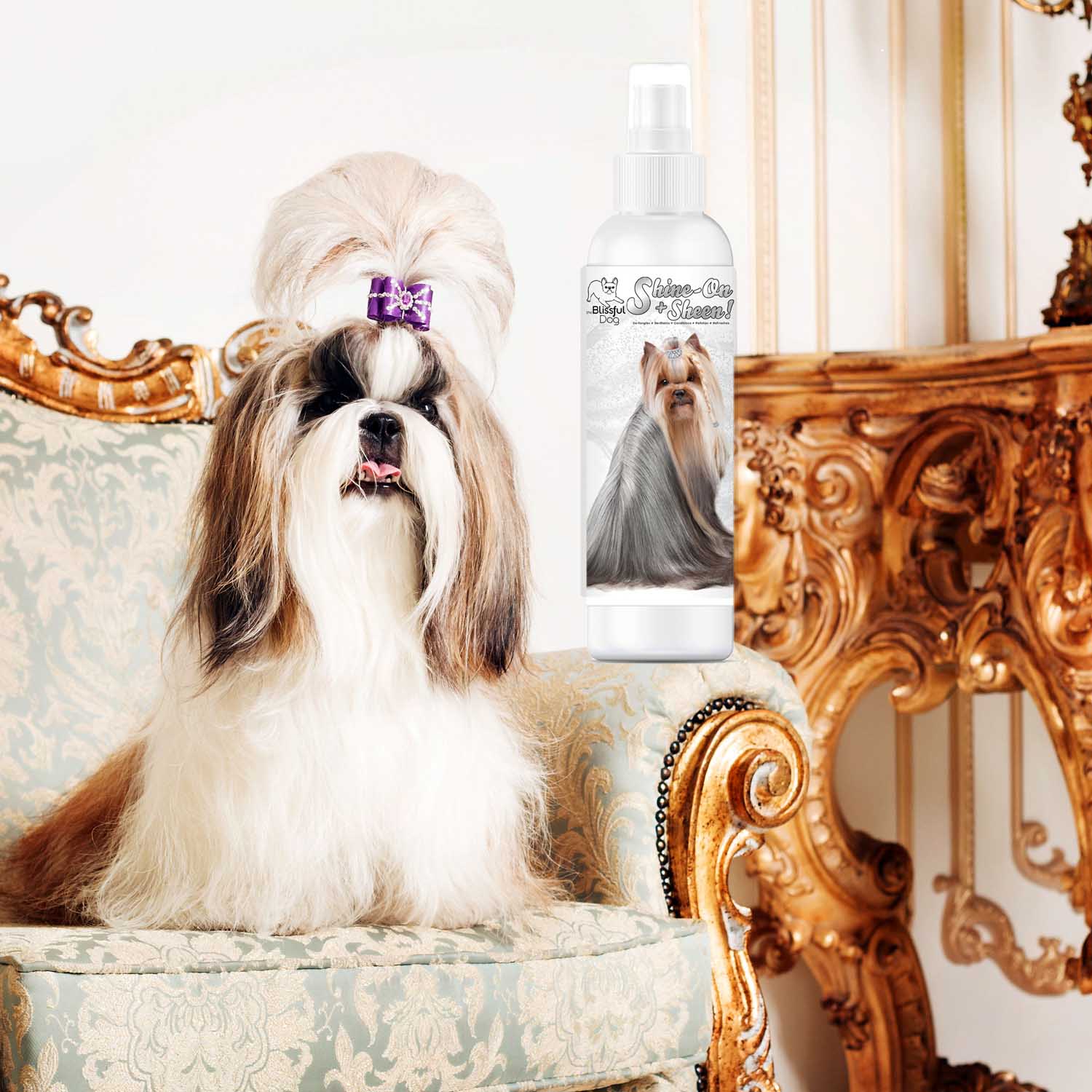 Shine-On+Sheen Dog De-Tangling Coat Spray SPRAY - Lazy Paper Club