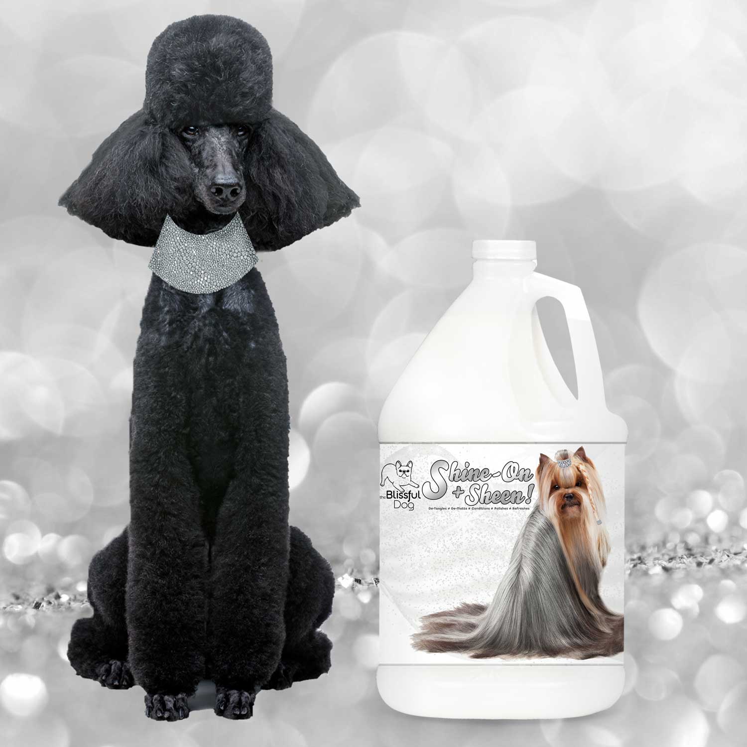 Shine-On+Sheen Dog De-Tangling Coat Spray SPRAY - Lazy Paper Club