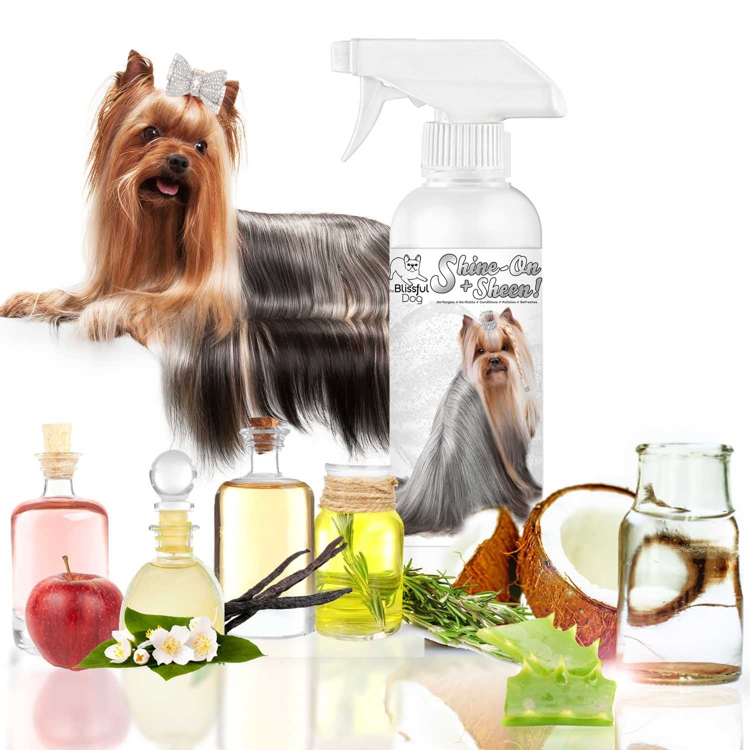 Shine-On+Sheen Dog De-Tangling Coat Spray SPRAY - Lazy Paper Club