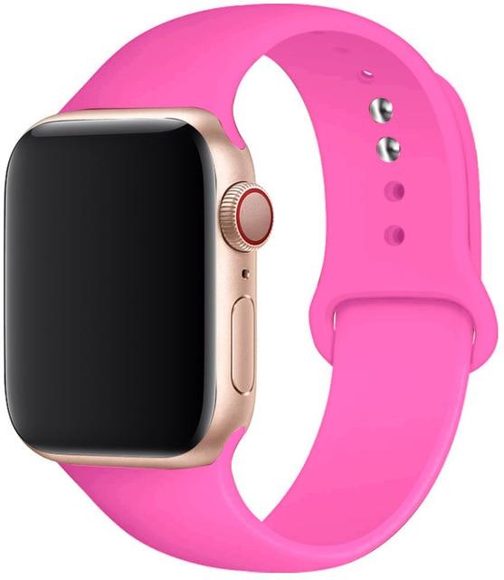 Silicone Strap Apple Watch Bands - Lazy Paper Club