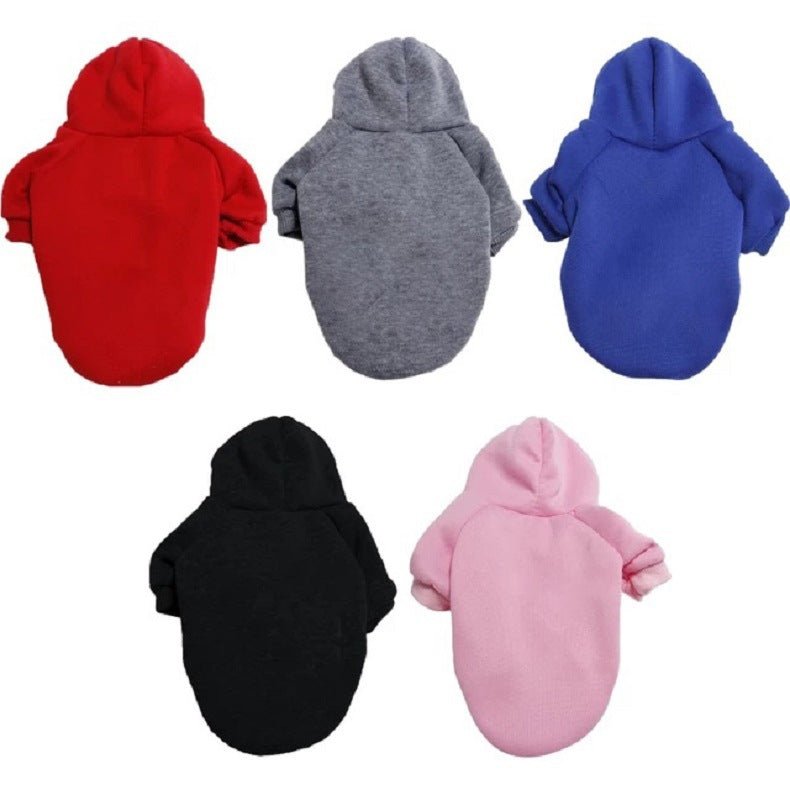Solid Color Dog Clothes Pet Clothing Apparel Sweaters Dog Sweaters 0 - Lazy Paper Club