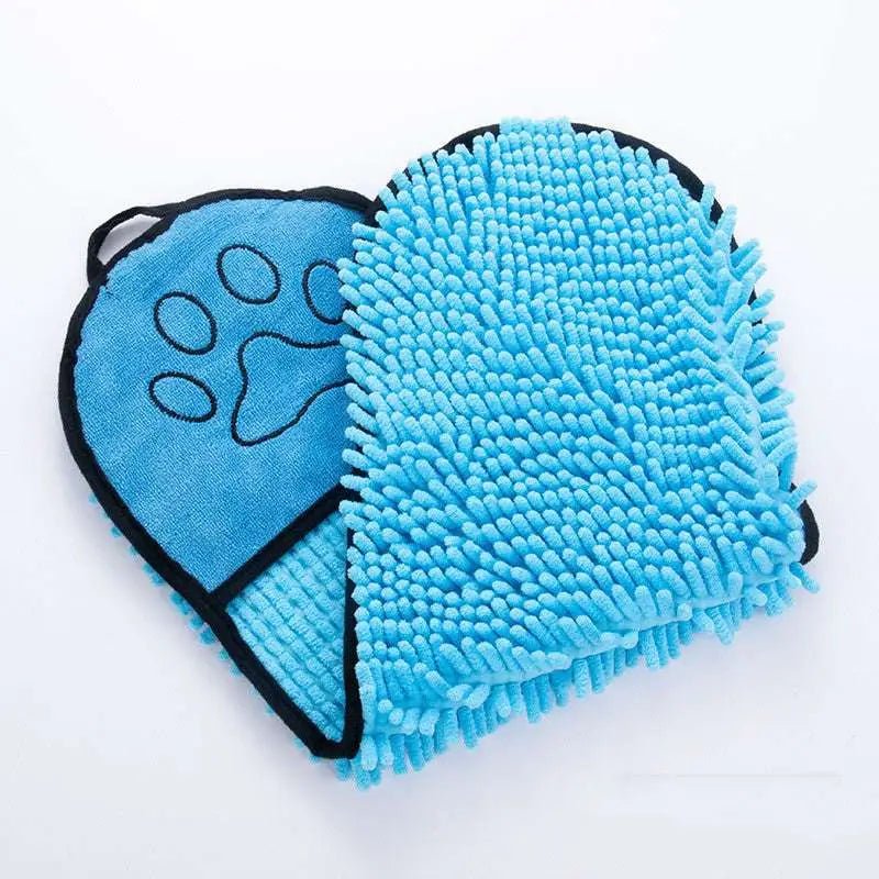 Super Absorbent Microfiber Bath Towel for Dogs Cats Pet Accessories - Lazy Paper Club