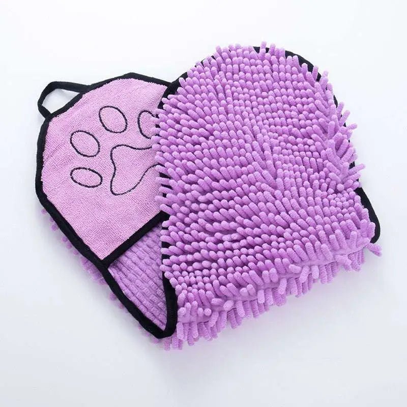 Super Absorbent Microfiber Bath Towel for Dogs Cats Pet Accessories - Lazy Paper Club