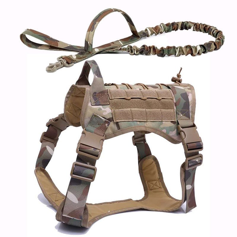 Tactical dog clothes outdoor dog vest 0 - Lazy Paper Club