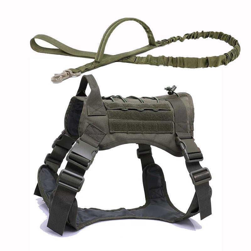 Tactical dog clothes outdoor dog vest 0 - Lazy Paper Club