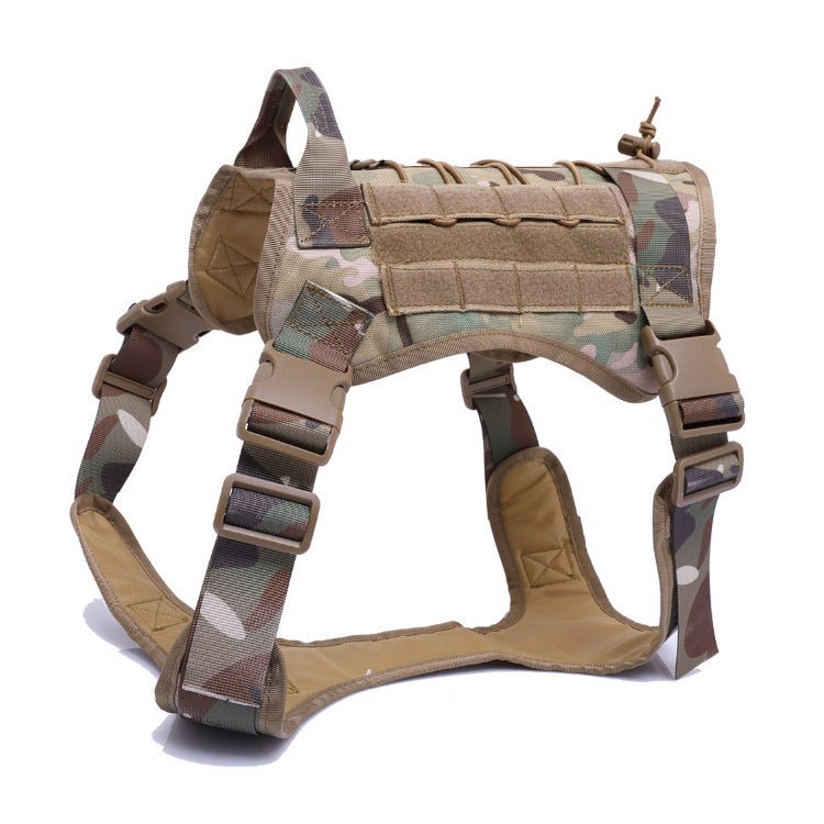 Tactical dog clothes outdoor dog vest 0 - Lazy Paper Club