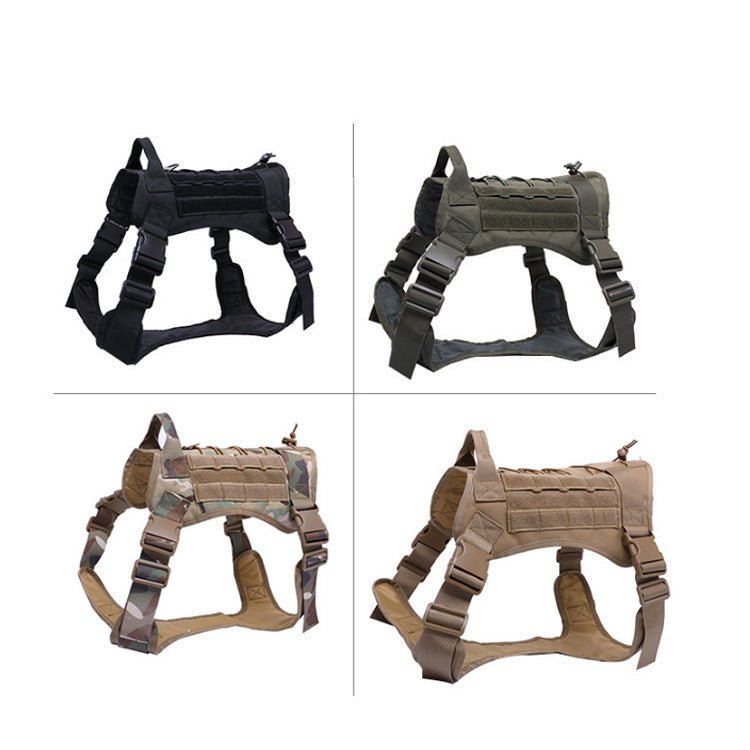 Tactical dog clothes outdoor dog vest 0 - Lazy Paper Club