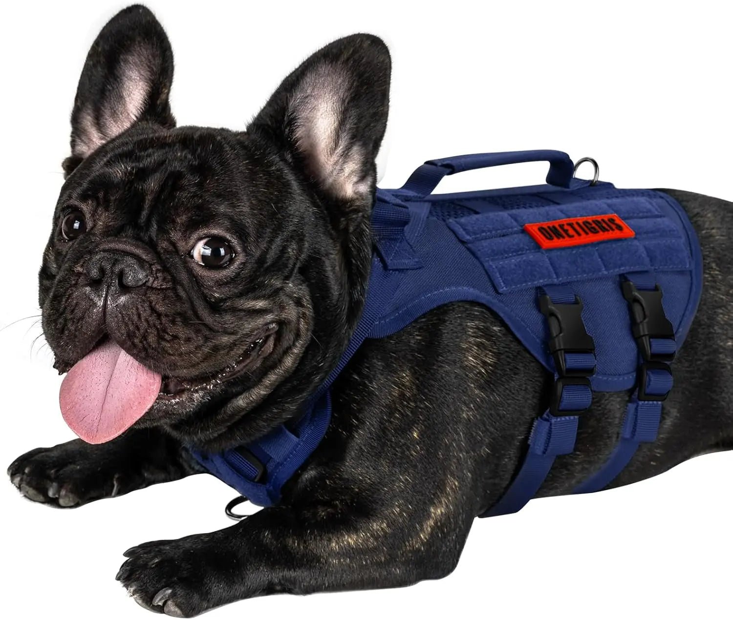 Tactical No-Pull Dog Harness – Mesh Military Vest with Handles for S -XL Dogs - Lazy Paper Club