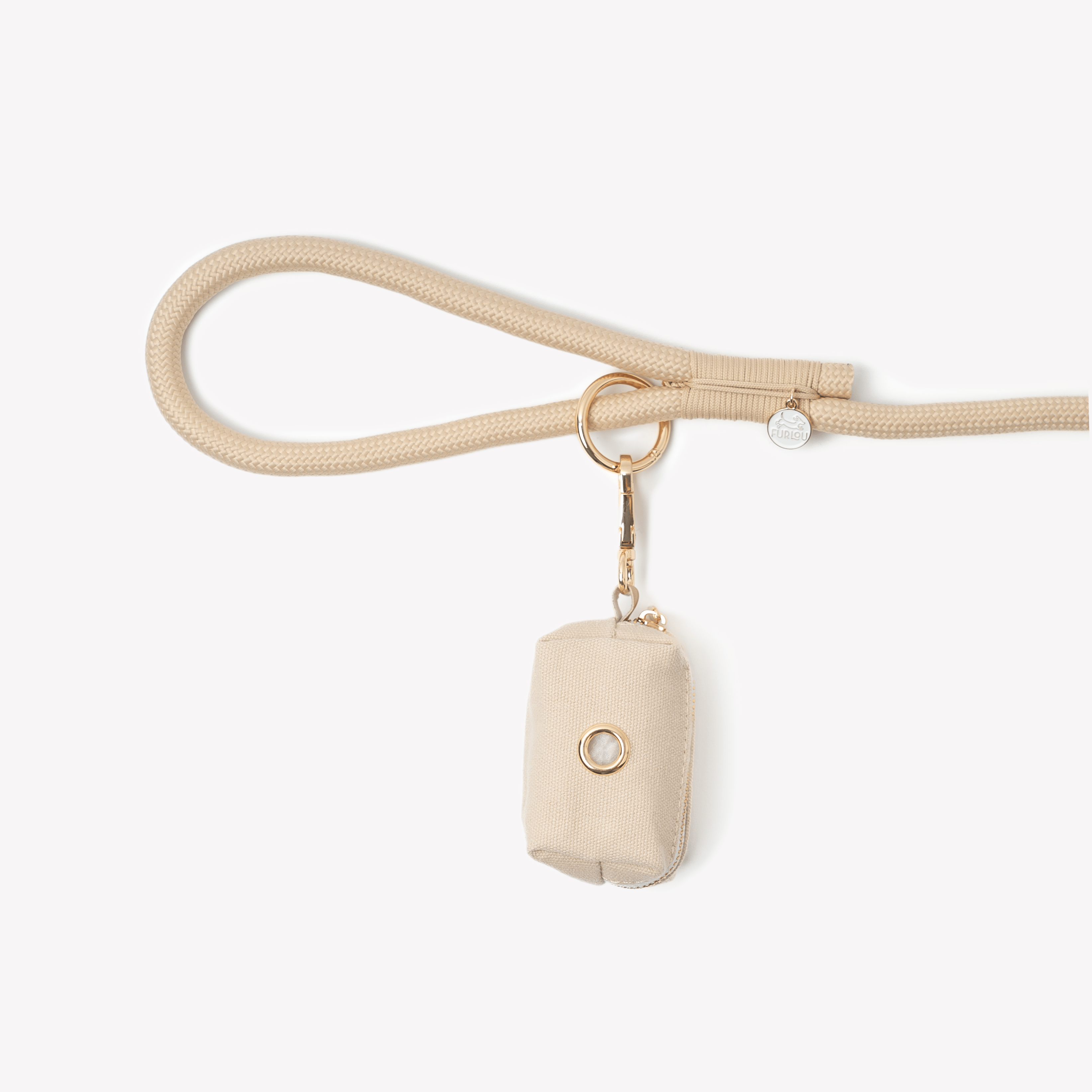 'Tan' - Poop Bag Holder Poop Bag Holder - Lazy Paper Club