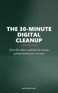 The 30-Minute Digital Cleanup — book cover