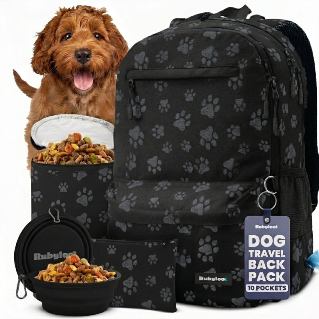The Original Doggy Bag™ Backpack for Dog Supplies Backpack for Dog Supplies - Lazy Paper Club