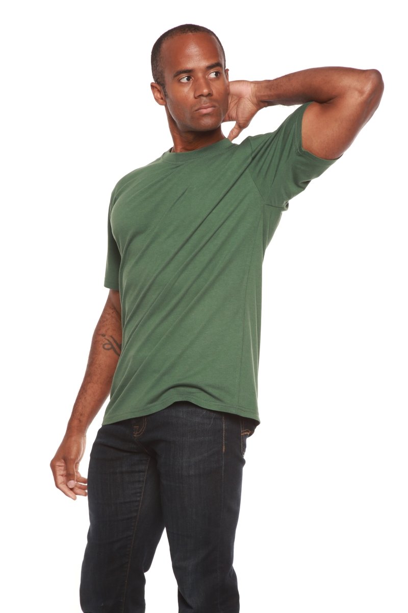 The Original Men's Bamboo Viscose/Organic Cotton Short Sleeve T-Shirt - Classic Cut mens tshirt - Lazy Paper Club