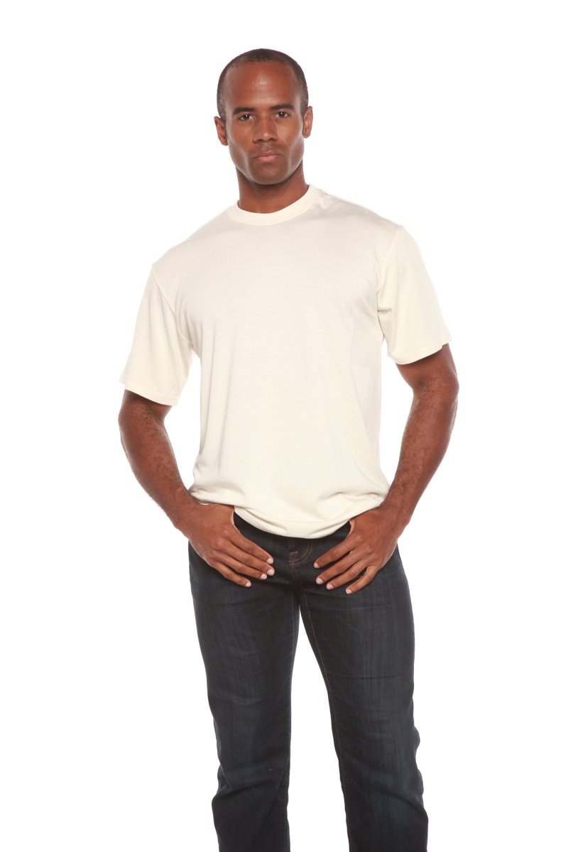 The Original Men's Bamboo Viscose/Organic Cotton Short Sleeve T-Shirt - Classic Cut mens tshirt - Lazy Paper Club