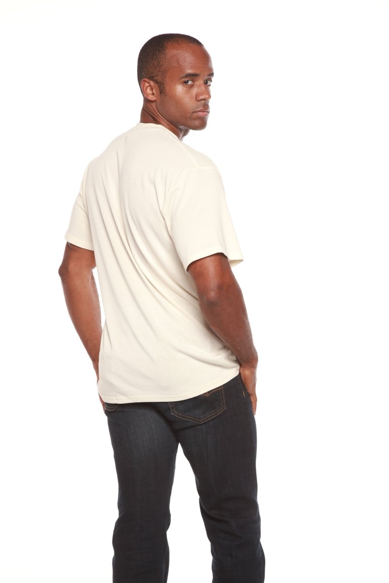 The Original Men's Bamboo Viscose/Organic Cotton Short Sleeve T-Shirt - Classic Cut mens tshirt - Lazy Paper Club