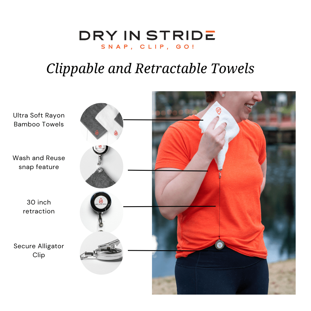 The Ultimate Retractable Towel Set Large (13x13 inch) - Lazy Paper Club
