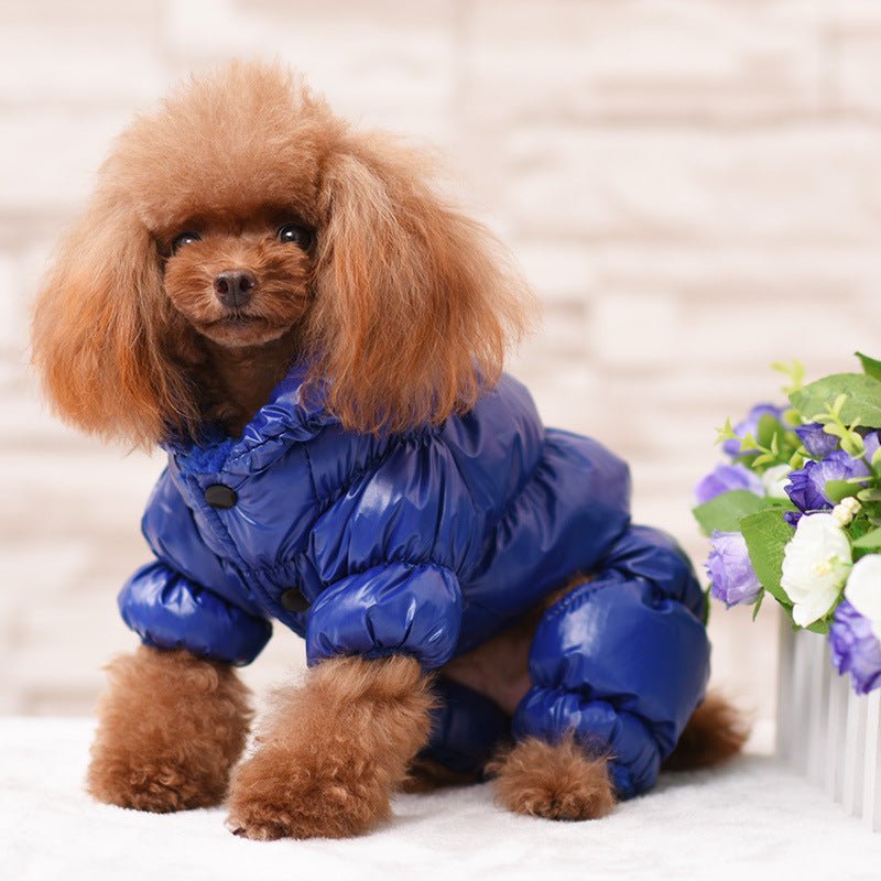 Thicken Solid Color Warm Dog Clothes For Pets 0 - Lazy Paper Club