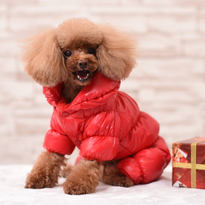 Thicken Solid Color Warm Dog Clothes For Pets 0 - Lazy Paper Club