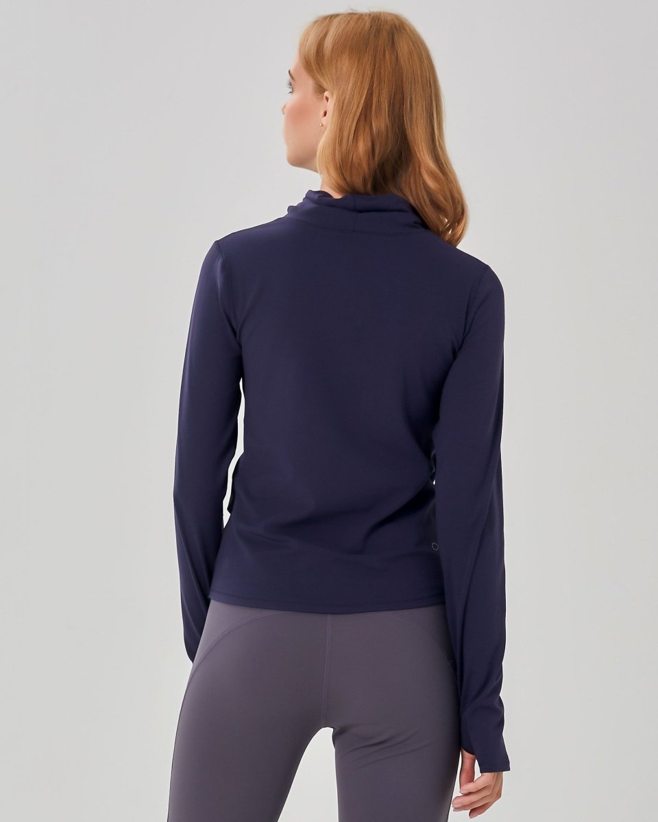 Turtle- Cowl Neck Coziplex™ Long Sleeve - Lazy Paper Club