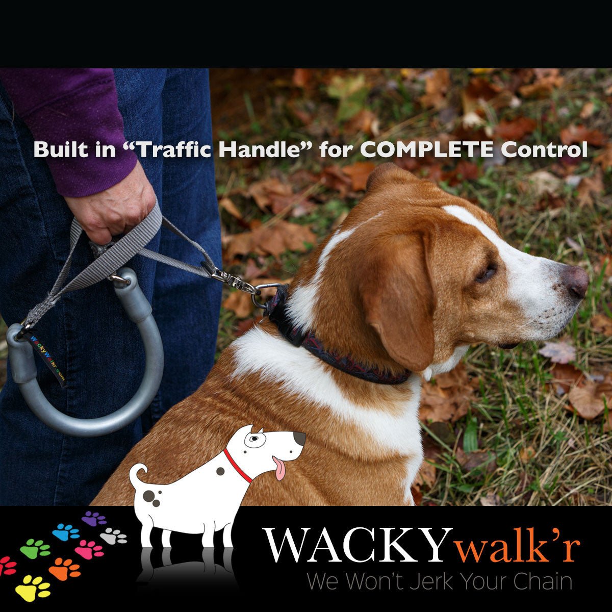 Urban Walk'r - Shorter No Pull Leash - Lazy Paper Club