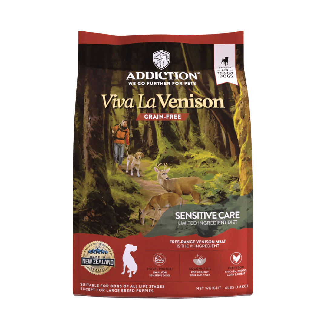 Viva La Venison Dry Dog Food Venison Dry Dog Food - Lazy Paper Club