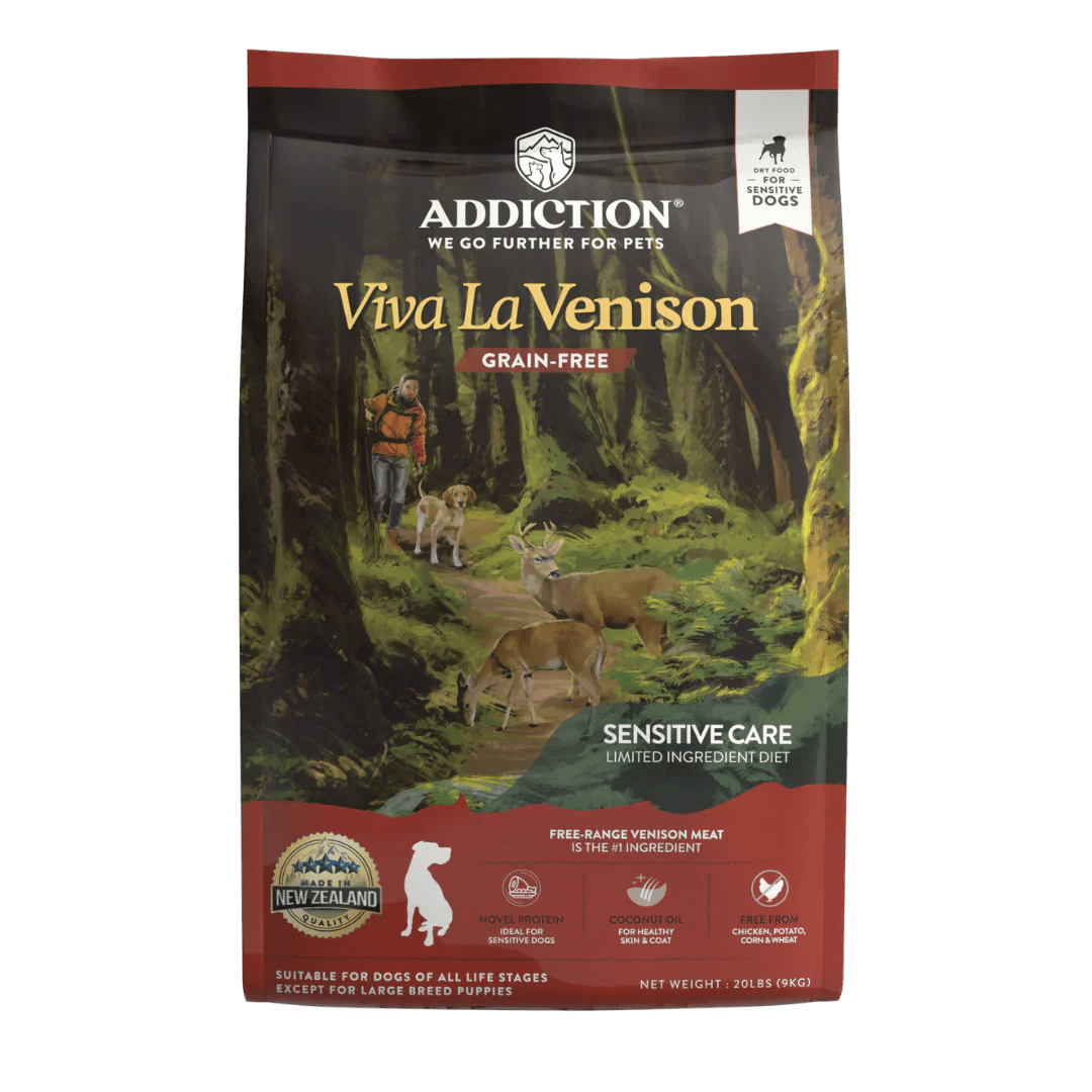 Viva La Venison Dry Dog Food Venison Dry Dog Food - Lazy Paper Club