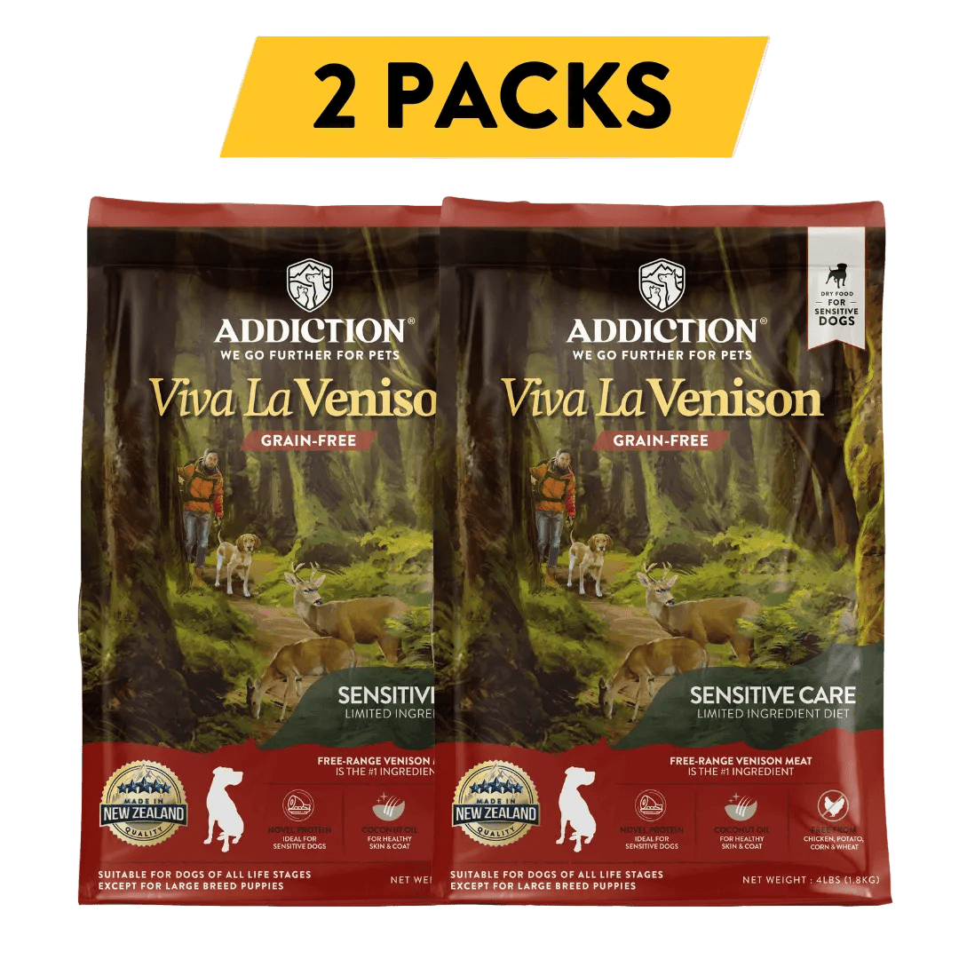 Viva La Venison Dry Dog Food Venison Dry Dog Food - Lazy Paper Club
