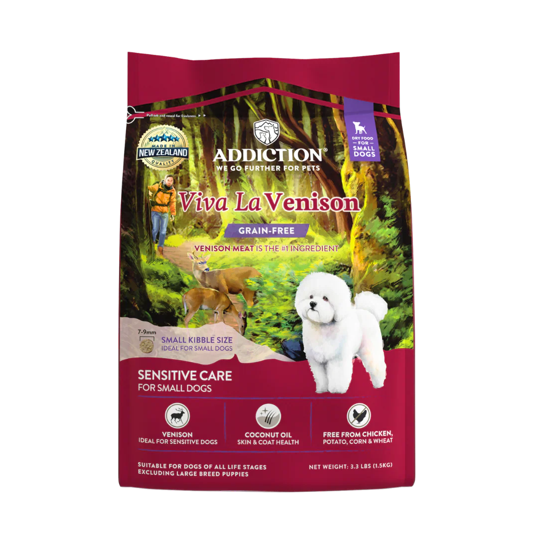 Viva La Venison Grain-free Premium Venison Small Breed Dry Dog Food Venison Dry Dog Food - Lazy Paper Club