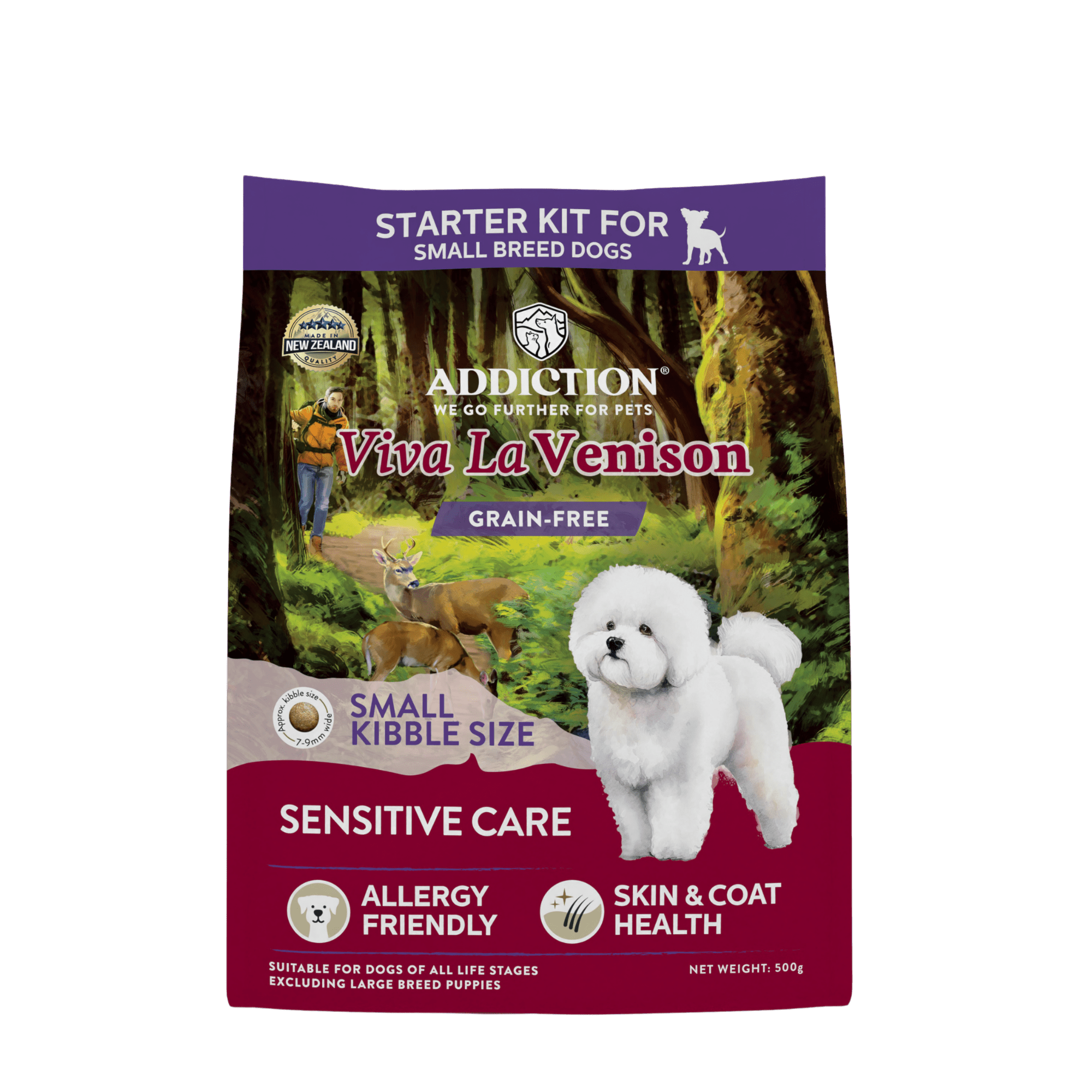 Viva La Venison Grain-free Premium Venison Small Breed Dry Dog Food Venison Dry Dog Food - Lazy Paper Club