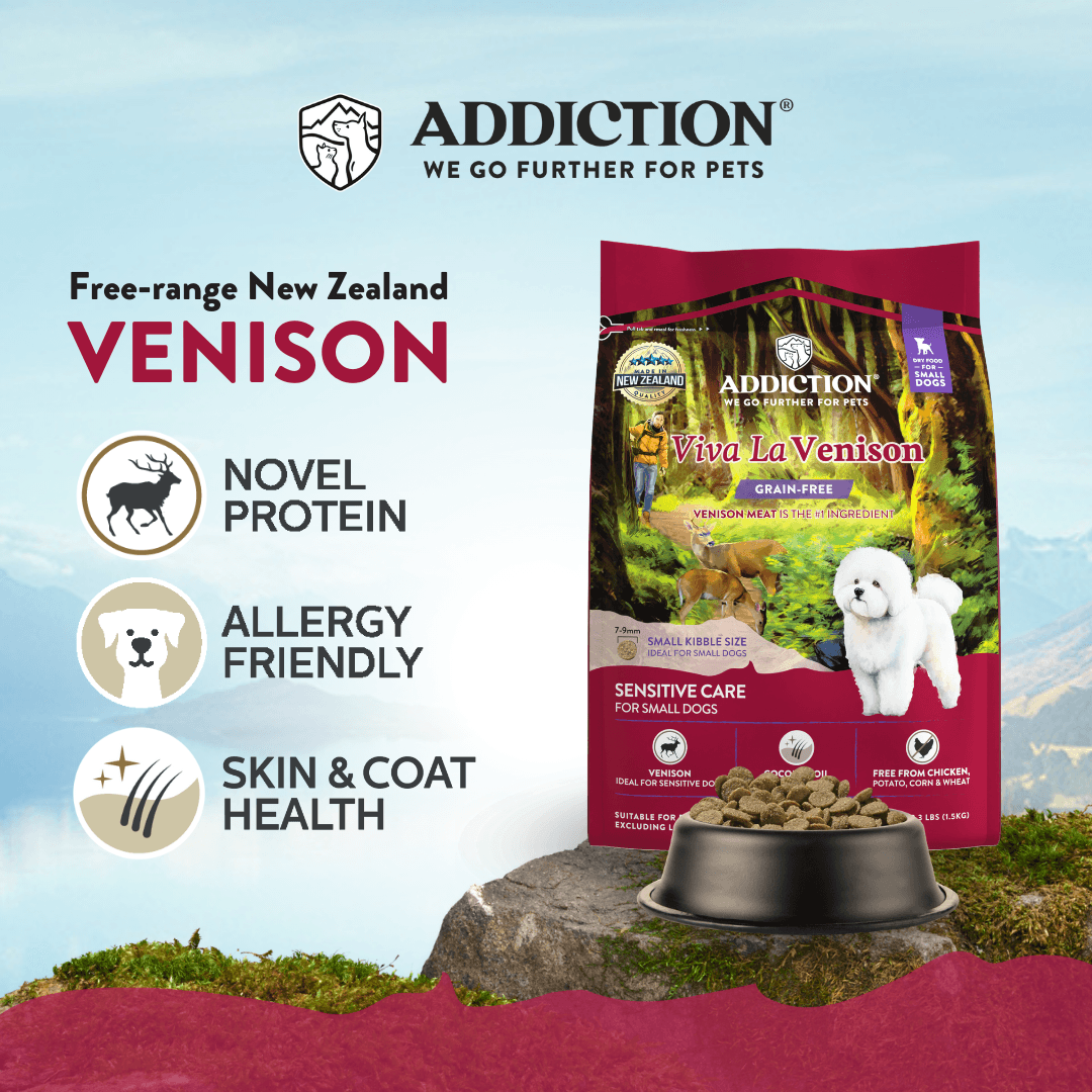 Viva La Venison Grain-free Premium Venison Small Breed Dry Dog Food Venison Dry Dog Food - Lazy Paper Club