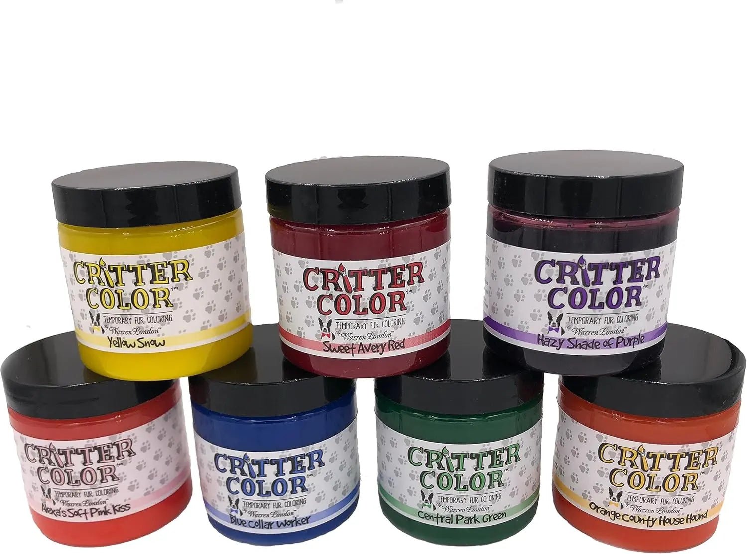 Warren London Critter Color Temporary Pet Fur Dye, Washable Non-Toxic 4oz - Lazy Paper Club