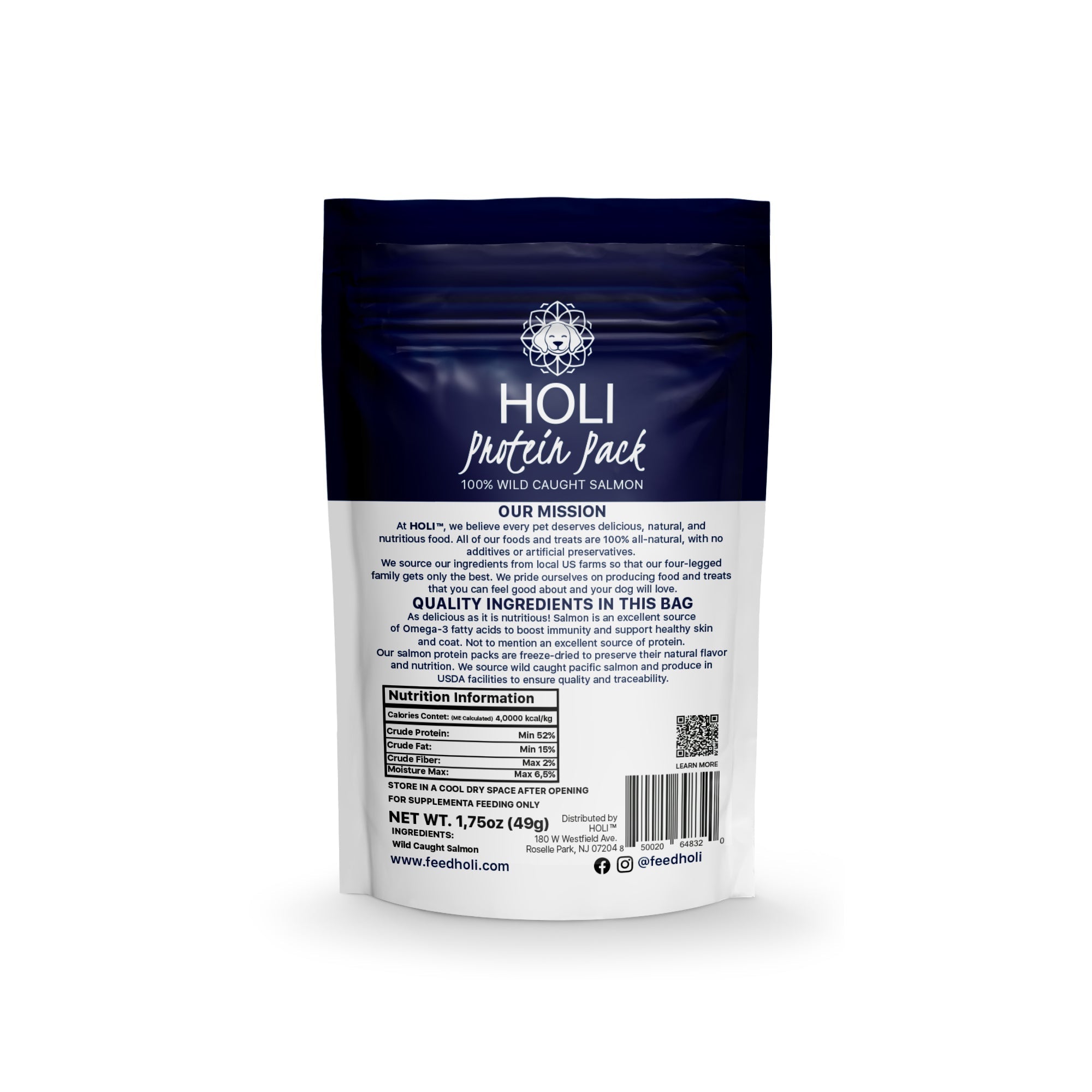 Wild Caught Salmon Dog Food Topper - Freeze Dried - Single Ingredient - #Lazy Paper Club#