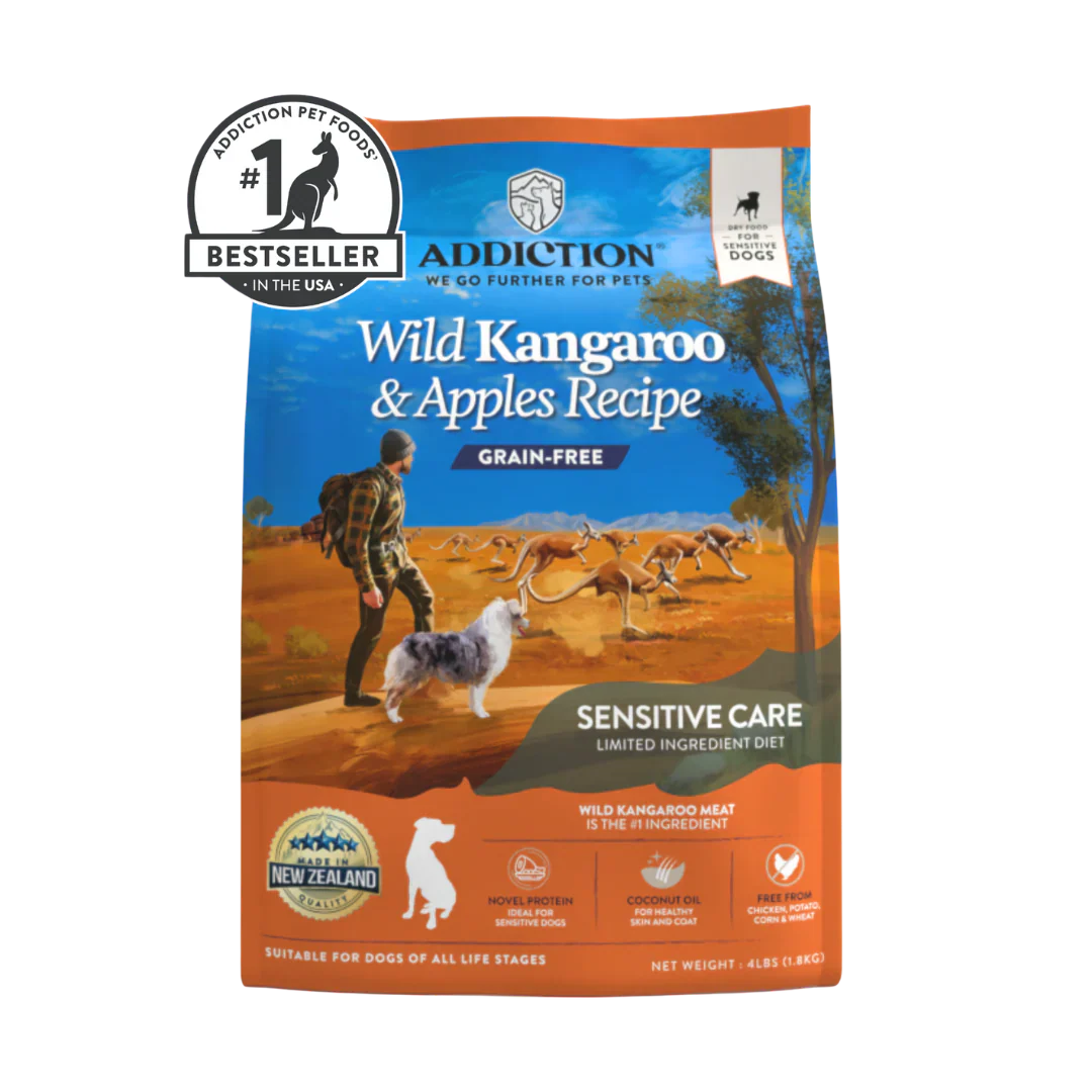 Wild Kangaroo & Apples Recipe Dry Dog Food Kangaroo Dry Dog Food - Lazy Paper Club