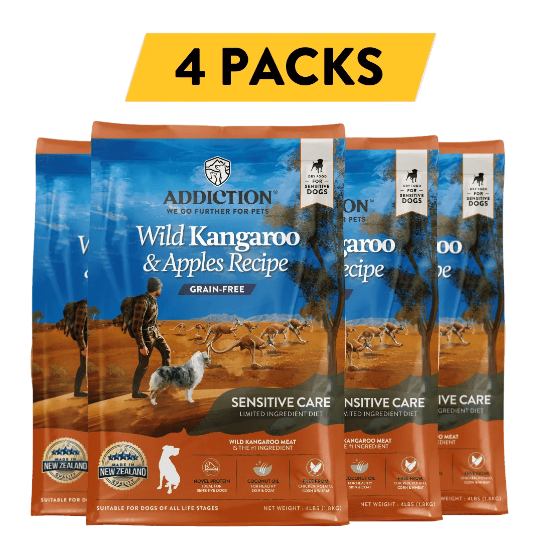 Wild Kangaroo & Apples Recipe Dry Dog Food Kangaroo Dry Dog Food - Lazy Paper Club