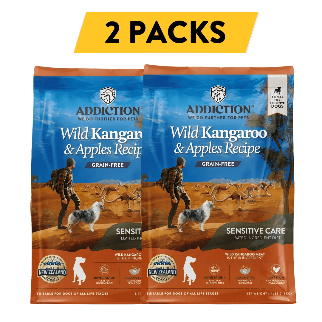 Wild Kangaroo & Apples Recipe Dry Dog Food Kangaroo Dry Dog Food - Lazy Paper Club