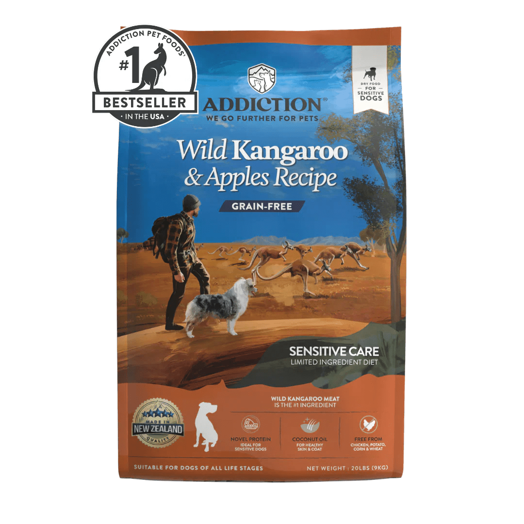 Wild Kangaroo & Apples Recipe Dry Dog Food Kangaroo Dry Dog Food - Lazy Paper Club