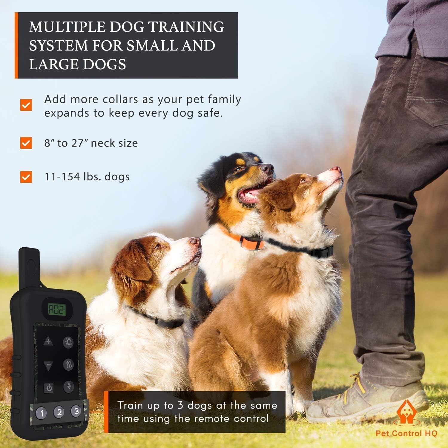 Wireless Dog Fence System Electric Collar Remote Underground 2 Dogs - Lazy Paper Club