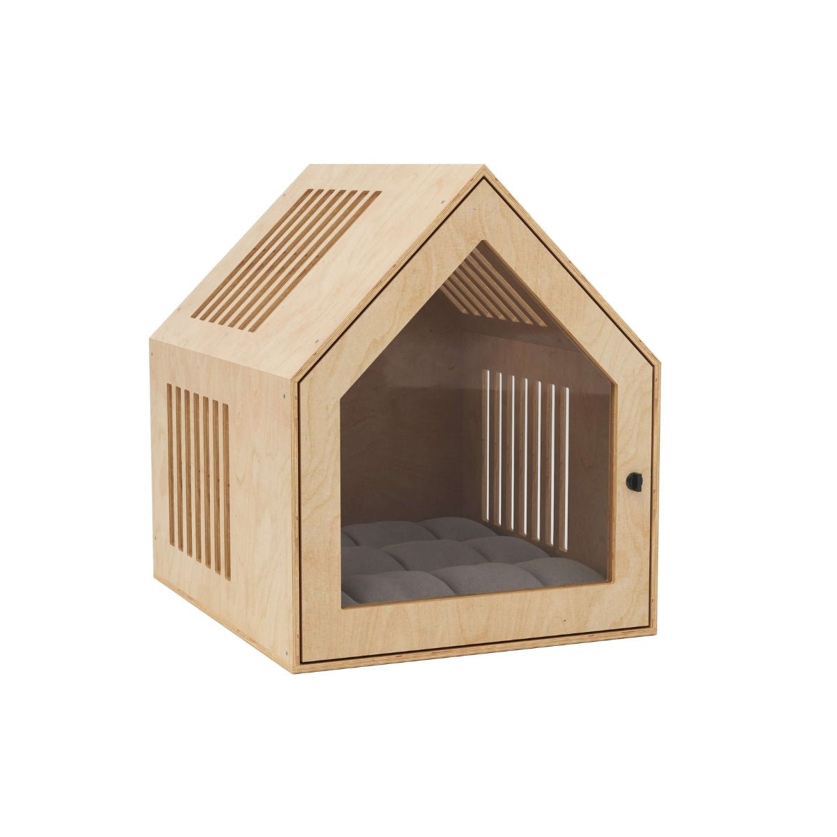 Wooden Indoor Dog House Pet House - Lazy Paper Club