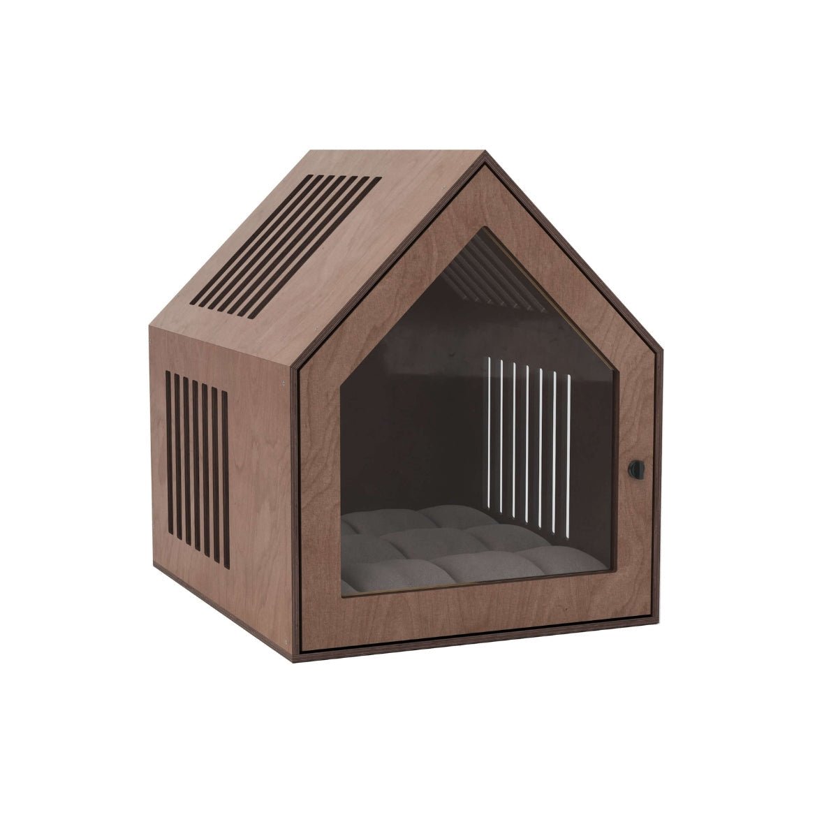 Wooden Indoor Dog House Pet House - Lazy Paper Club