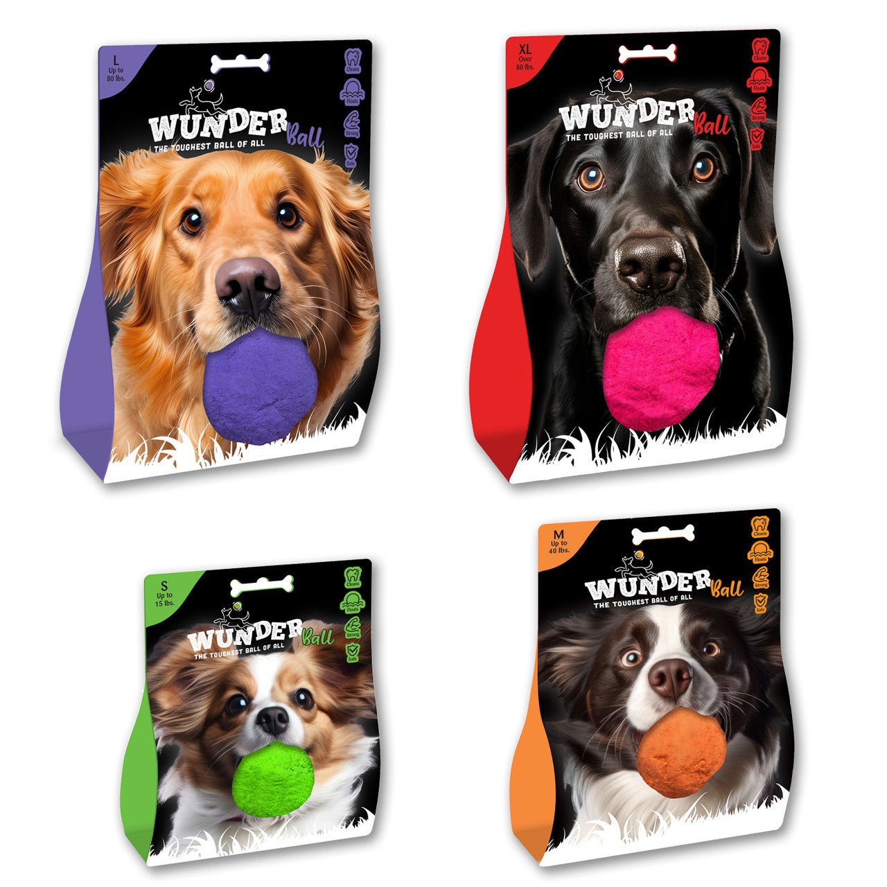 WUNDERball - Best Fetch Toy - Lazy Paper Club